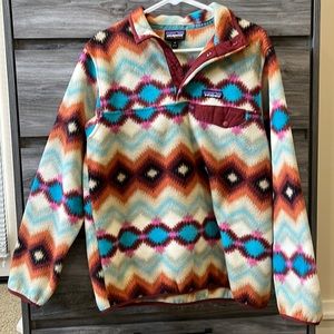 Women’s Patagonia Snap-T Fleece Pullover, Size Medium